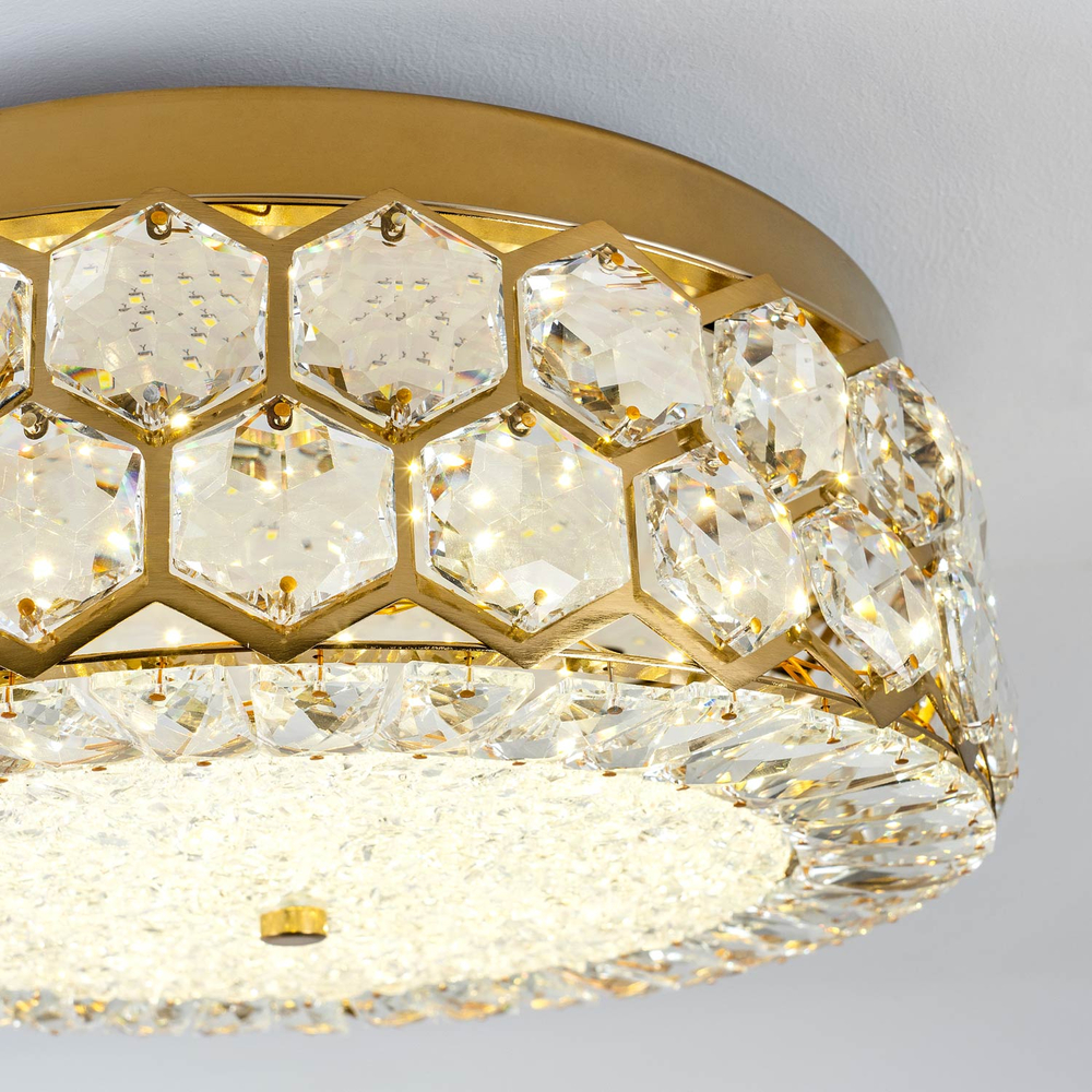 Потолочный светодиодный cветильник LED4U L1181-400 BS