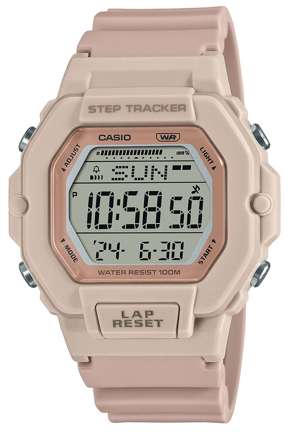 Женские наручные часы Casio LWS-2200H-4A
