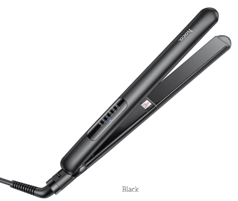 Выпрямитель для волос HOCO HP40, 120-230°C, 6 уровней температуры Black