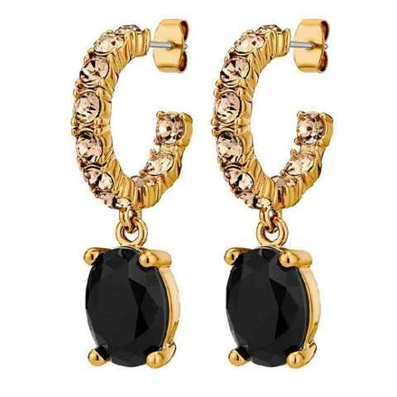 Серьги Dyrberg Kern BARBARA SG BLACK / GOLDEN 450061