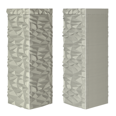 Облицовка дымохода Талькохлорит "Дюна 3"