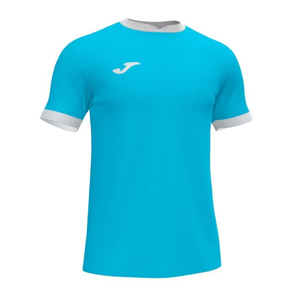 Мужская теннисная футболка Joma Open III Short Sleeve T-Shirt M - Бирюзовый