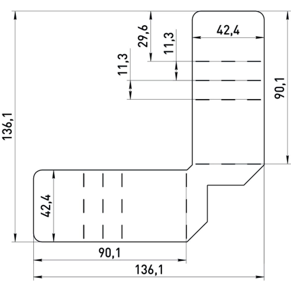 Подвесное крепление ЭРА SPL-FIX4 для потолков Грильято серии SPL-540 4 шт белый | Аксессуары для офисных светильников