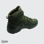 Ботинки Lowa Zephyr Mid олива, треккинговые (лето/демисезон)