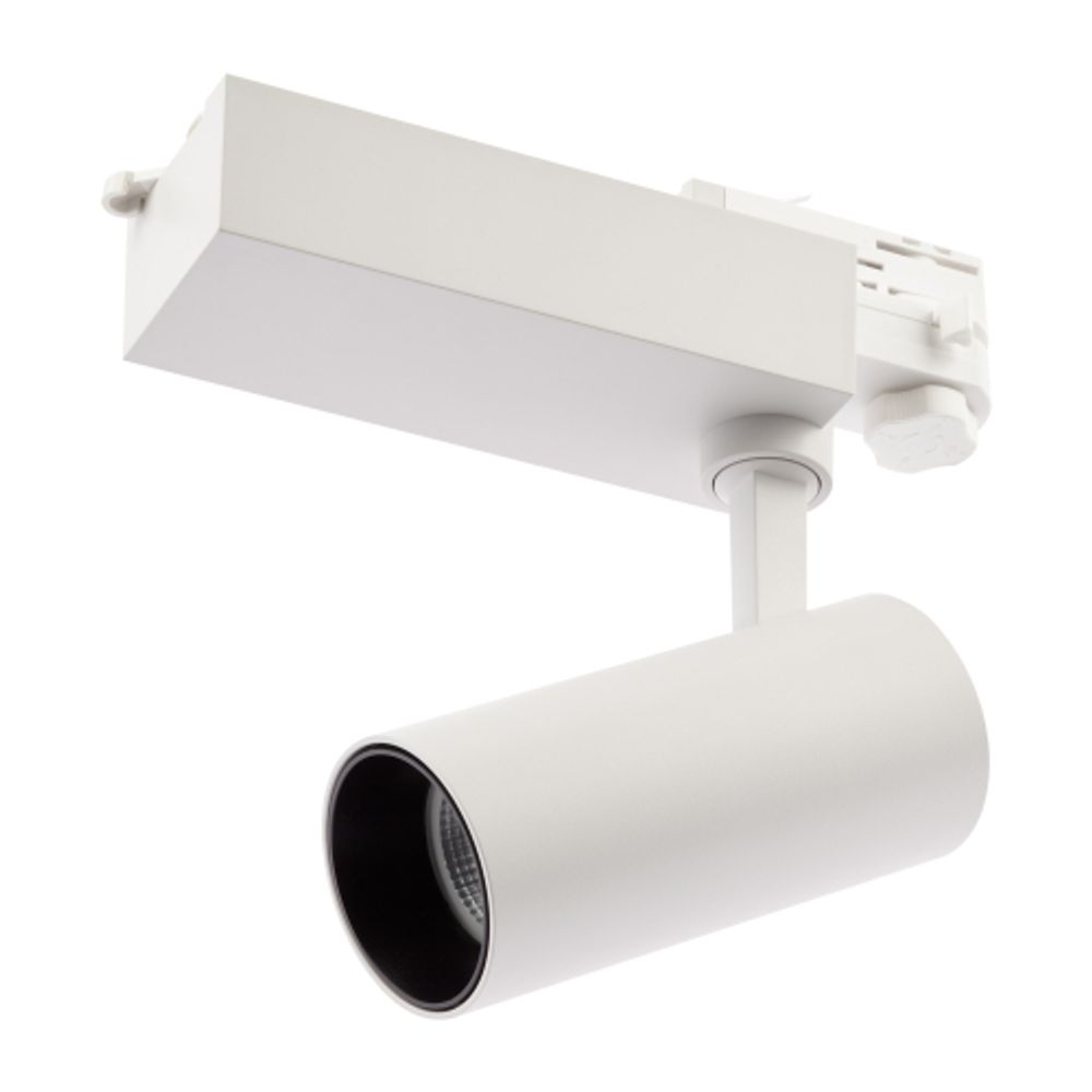 Трековый светильник трехфазный ЭРА SТR-30-36-40K-W20 светодиодный 20Вт 4000K белый