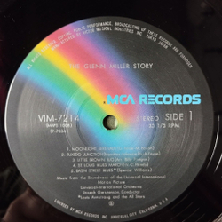 Винтажная виниловая пластинка LP The Glenn Miller Story Гленн Миллер (Japan 1976) (Obi)