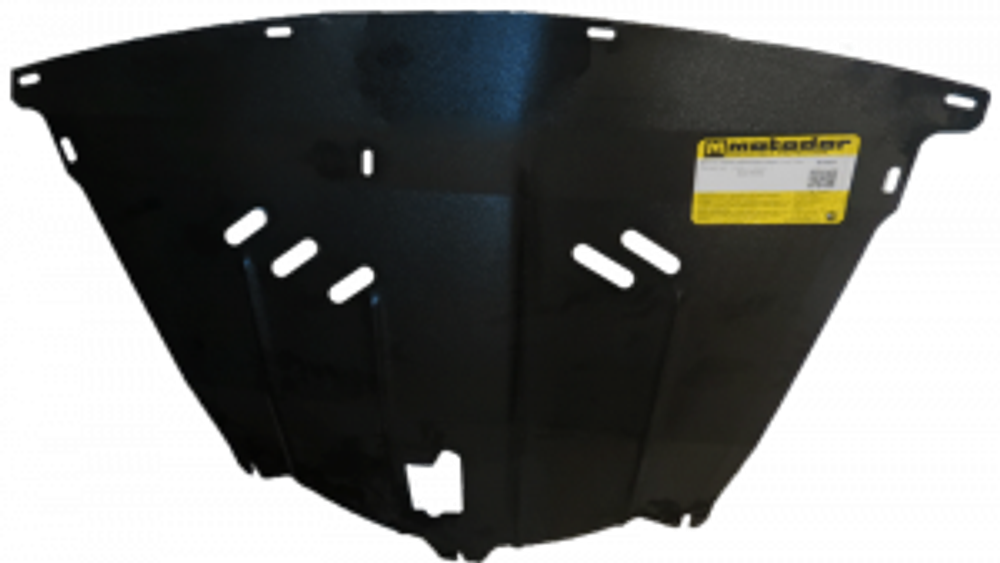 Защита картера Двигателя, КПП. 2 мм, Сталь. для Nissan Qashqai 2014-2015 MOTODOR.01453