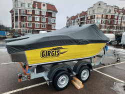 Готовый комплект: лодка Girgis 440 Fish + Yamaha F50LETL. Новый.