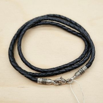 19001 Кожаный шнурок. 3 мм