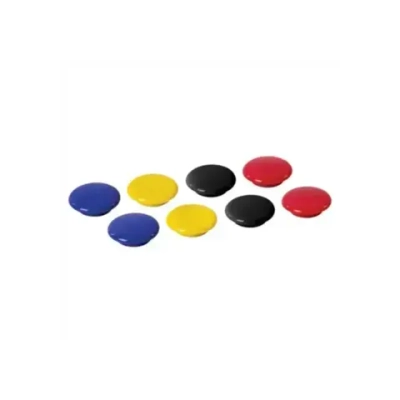 Магниты д/доски 30мм BRAUBERG 8шт. ассорти 230758