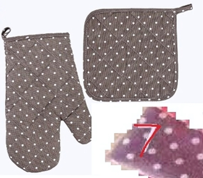 Прихватка в наборе варежкой «HomeStyle», цвет лиловый