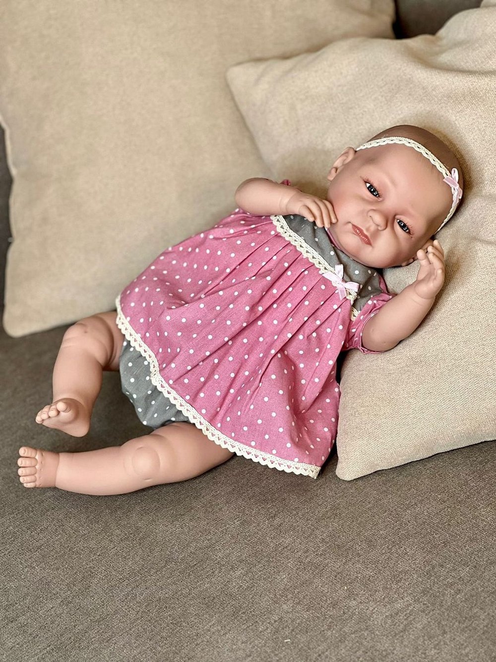 Кукла Berbesa мягконабивная 52см Valeria (5400K)