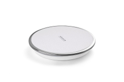 Беспроводная зарядка с имитацией кожи белого цвета Magic Disk 3 от Nillkin