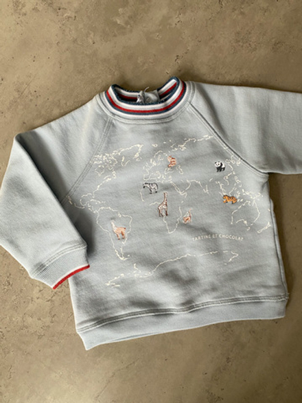 Хлопковый свитшот  Tartine et Chocolat, 92