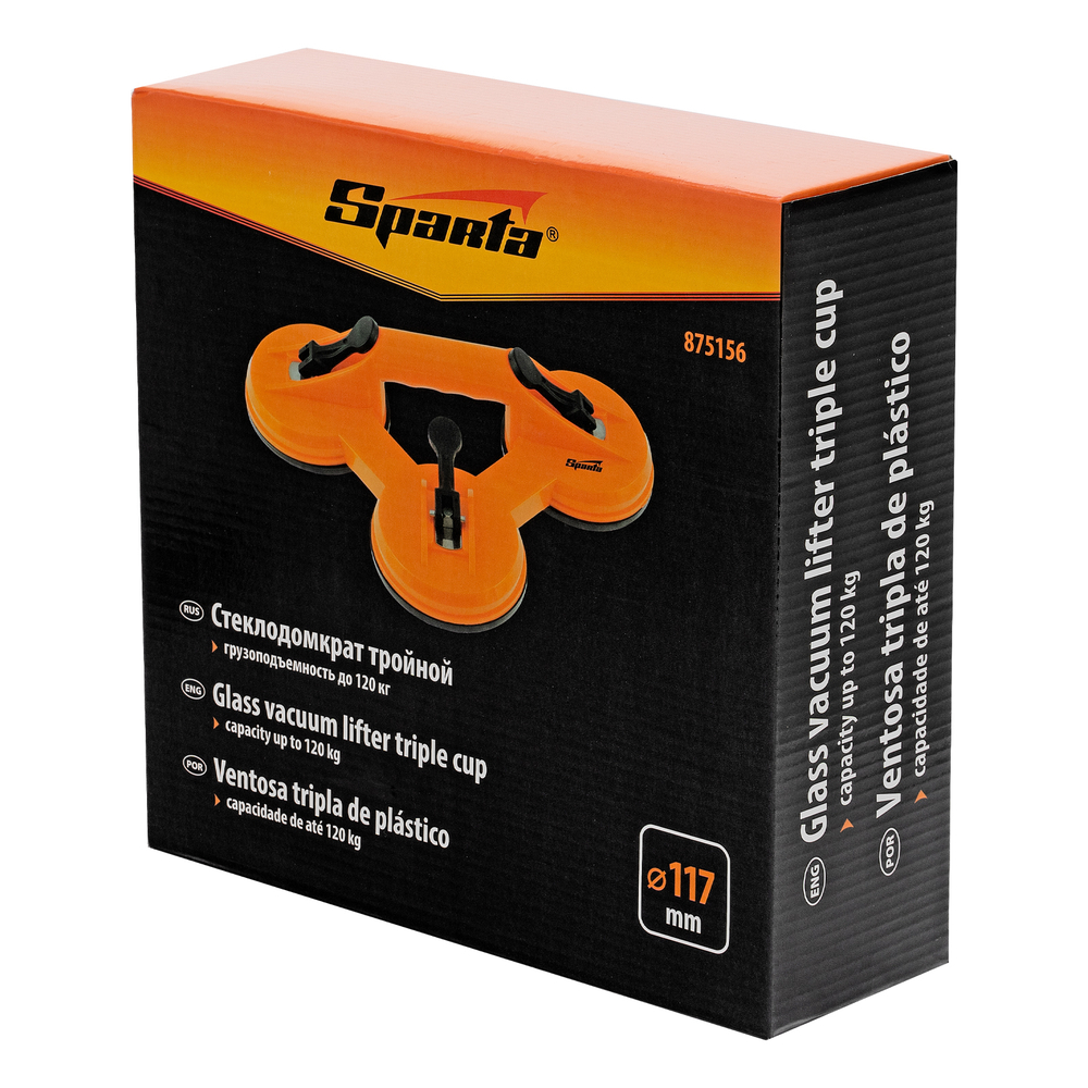 Стеклодомкрат тройной пластиковый Sparta 875156