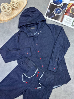 Джинсовый костюм Kiton