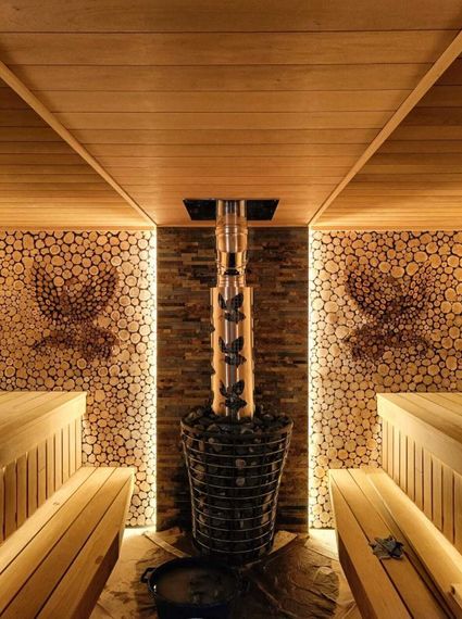 Печь банная ProMetall &quot;Атмосфера V&quot; сетка нержавейка