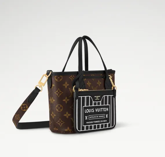Сумка Louis Vuitton Neverfull Inside Out двухсторонняя