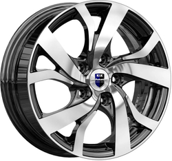 K&K Палермо 6x15 5x112 ET 47 Dia 57.1 (алмаз черный)