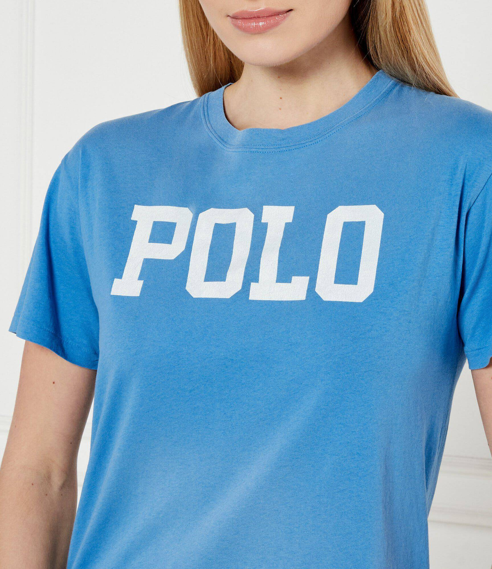 Футболка POLO RALPH LAUREN - голубой(211959617)