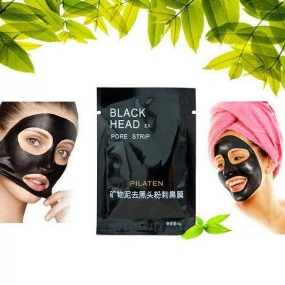 Маска Pilaten Black Head от черных точек, 6 гр
