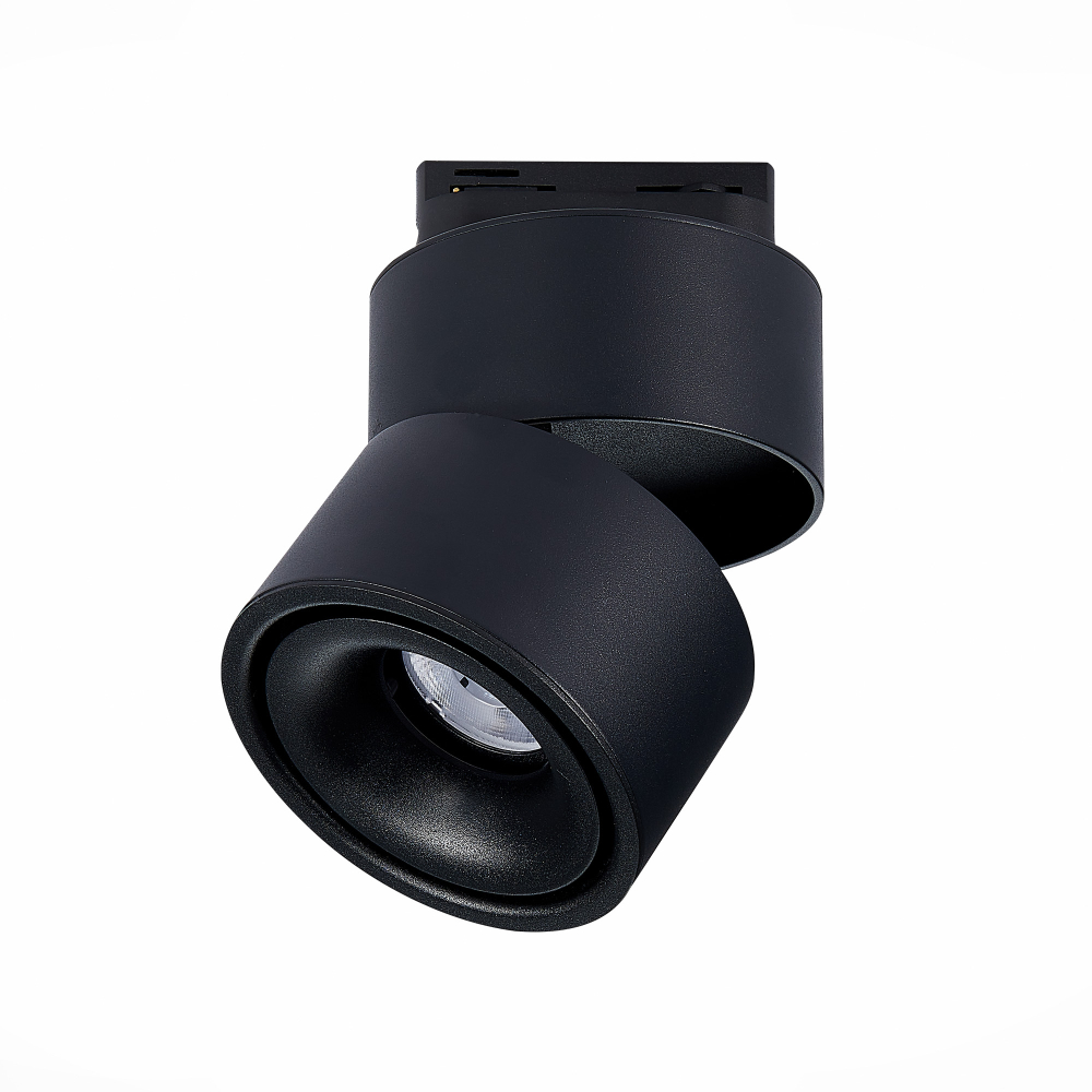 ST652.446.12 Св-к трек. Черный LED 1*12W 4000K 1 000Lm Ra&gt;90 36° IP20 D100xH136 170-240VV Однофазная трековая система
