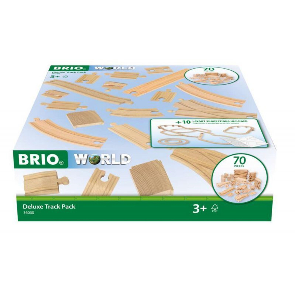 Brio - Trains &amp; Vehicles Deluxe Track Set 36030
