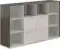 NZ-0316.BT.GS / Шкаф средний со стеклом мат., 4 ящ., обвязка BT, фасады GS / 2024х450х1200, обвязка BT, фасады GS, стекло матовое GLM
