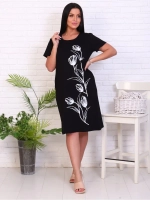 Туника женская удлиненная домашняя