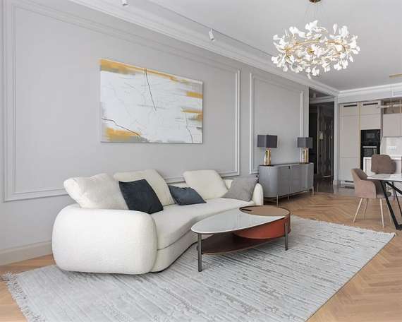 Стол журнальный 9682, 131х73х41 см, экокожа, керамика