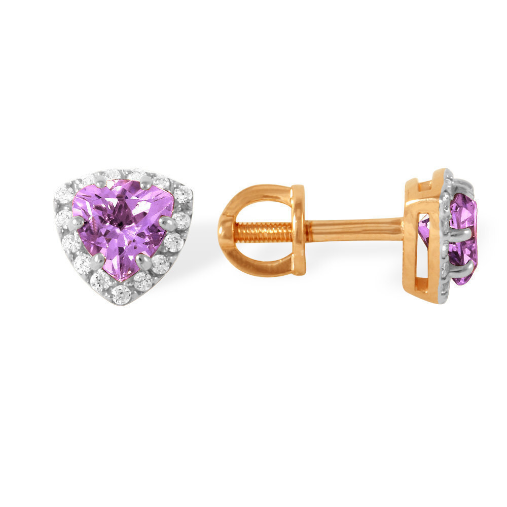 Серьги из золота 585 пробы