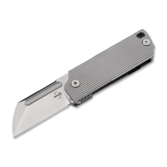 Нож Boker 01BO366 BabyX с клинком из стали D2, рукоять Stainless Steel