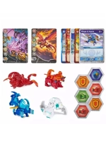 Набор игрушка трансформер Бакуган Legends Collection 4 шт