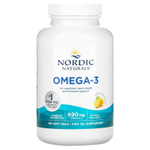 Nordic Naturals, омега-3, со вкусом лимона, 180 капсул (345 мг в 1 капсуле)