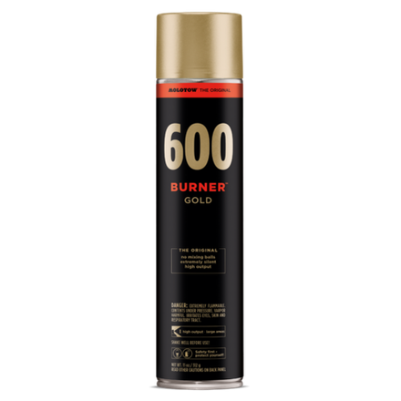 Краска Molotow BURNER - 600мл (Gold)