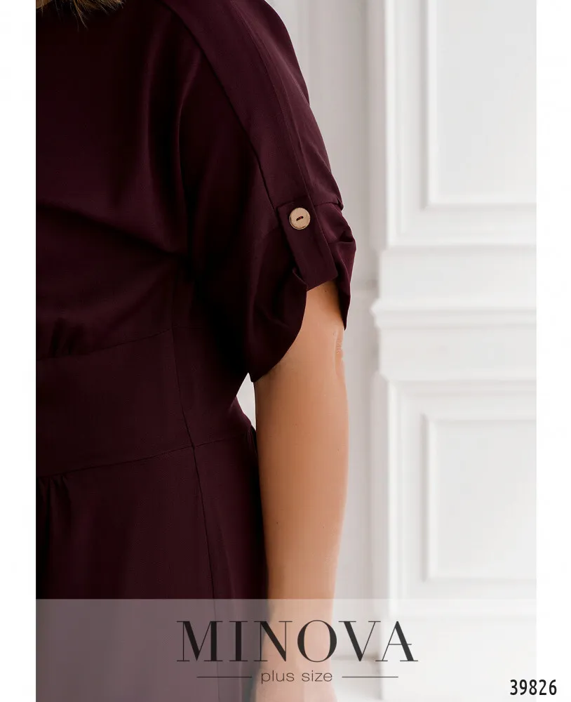 Платье 129-марсала Minova