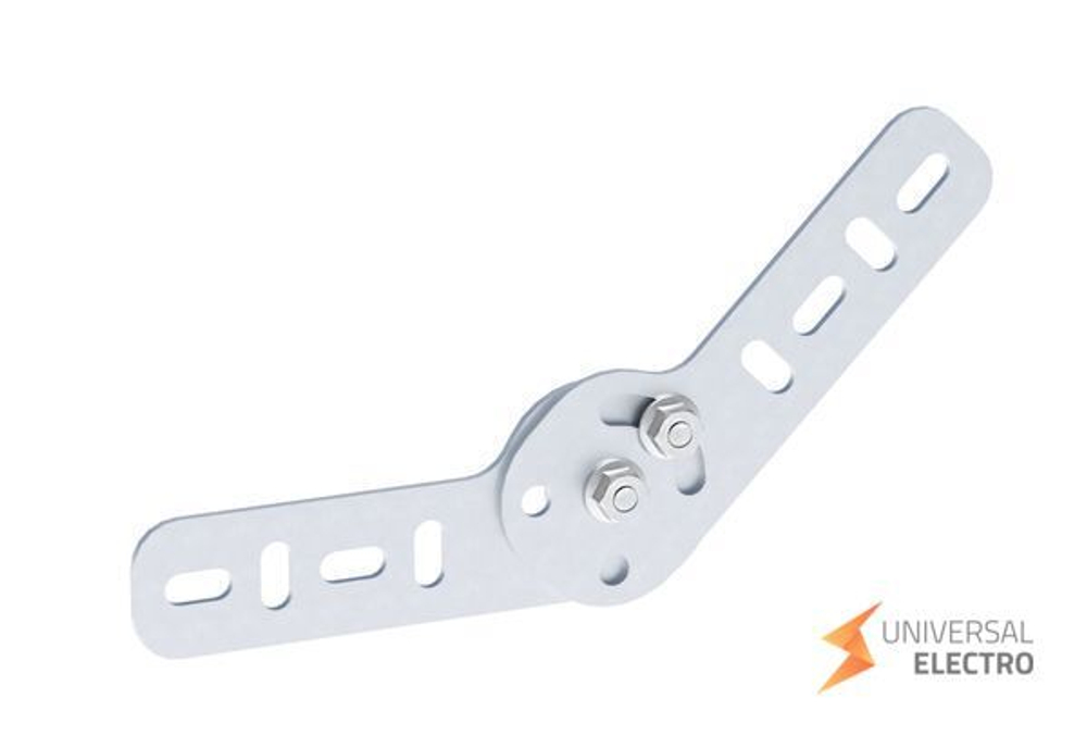 Комплект шарн, соед, лестн, h=100 мм (2 мм) EKF