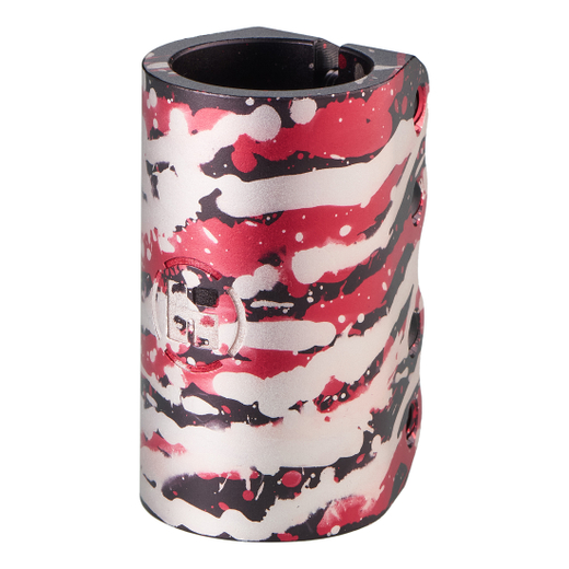 Хомут HIPExtreme H5 SCS 31.8 мм, 4 болта, черный/красный