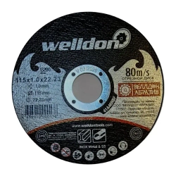 Welldon Abrasive Круг отрезной 115 x 1 x 22.23