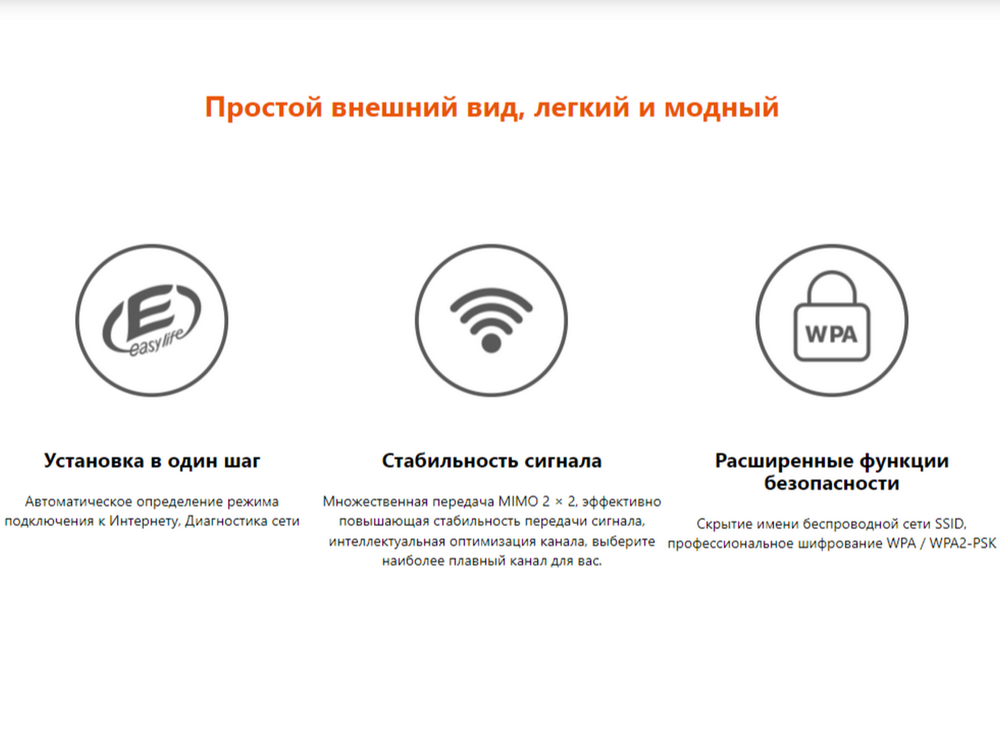 Wi-Fi роутер Tenda F6 (N300) 5dBi (4In1)