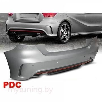 Задний бампер AMG для Mercedes A W176