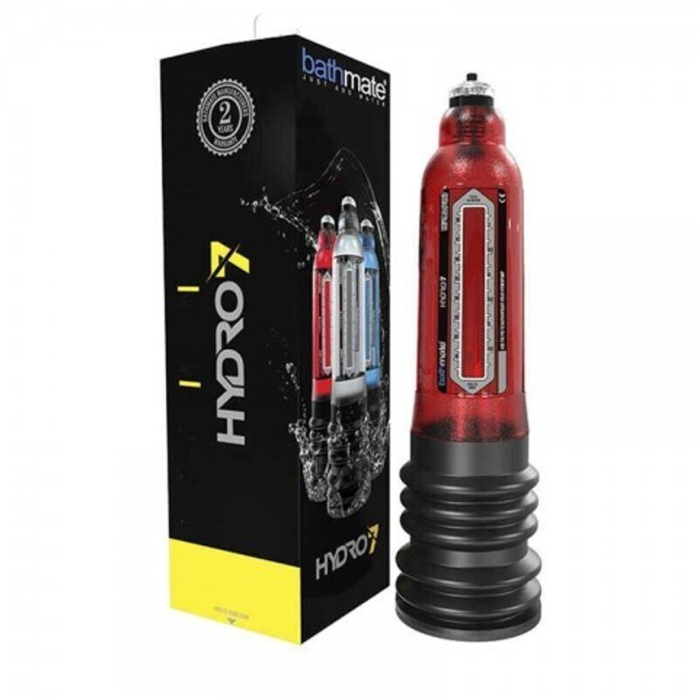 Гидропомпа BATHMATE - Hydro7, красный