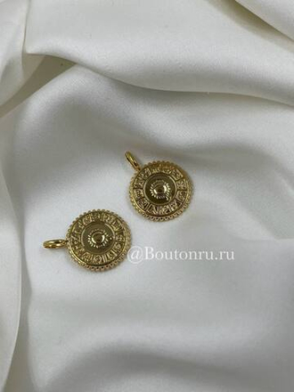 Подвеска "Знаки зодиака" золотистая