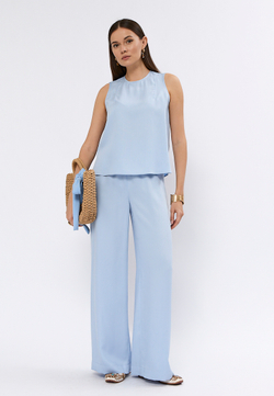 Брюки SABO нежно-голубого цвета
