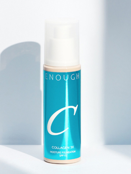 Enough Увлажняющий тональный крем для лица с коллагеном N20 / Collagen 3X Moisture Foundation SPF15, 100 мл
