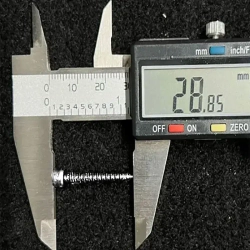 Саморезы под шестигранник, для динамиков, Винт саморез, 3 x 28mm 80 шт,Серебро