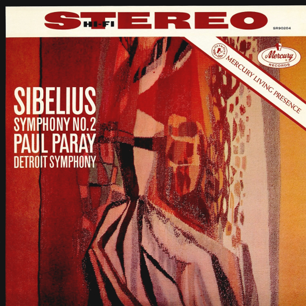 Detroit Symphony, Paul Paray / Sibelius: Symphony No. 2 (LP)