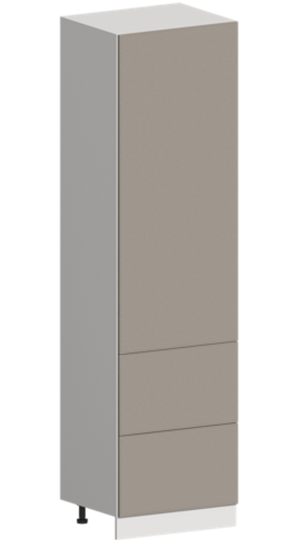 Кухня Модуль ШП2Я 600М Ликата / Грей Софт