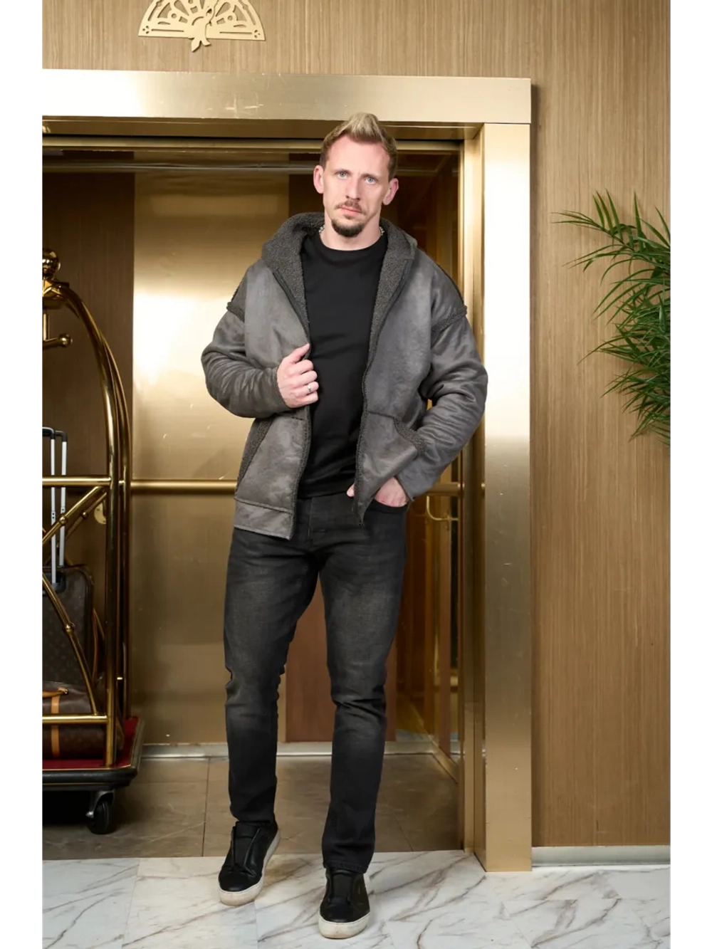 ЗИП Худи с мехом