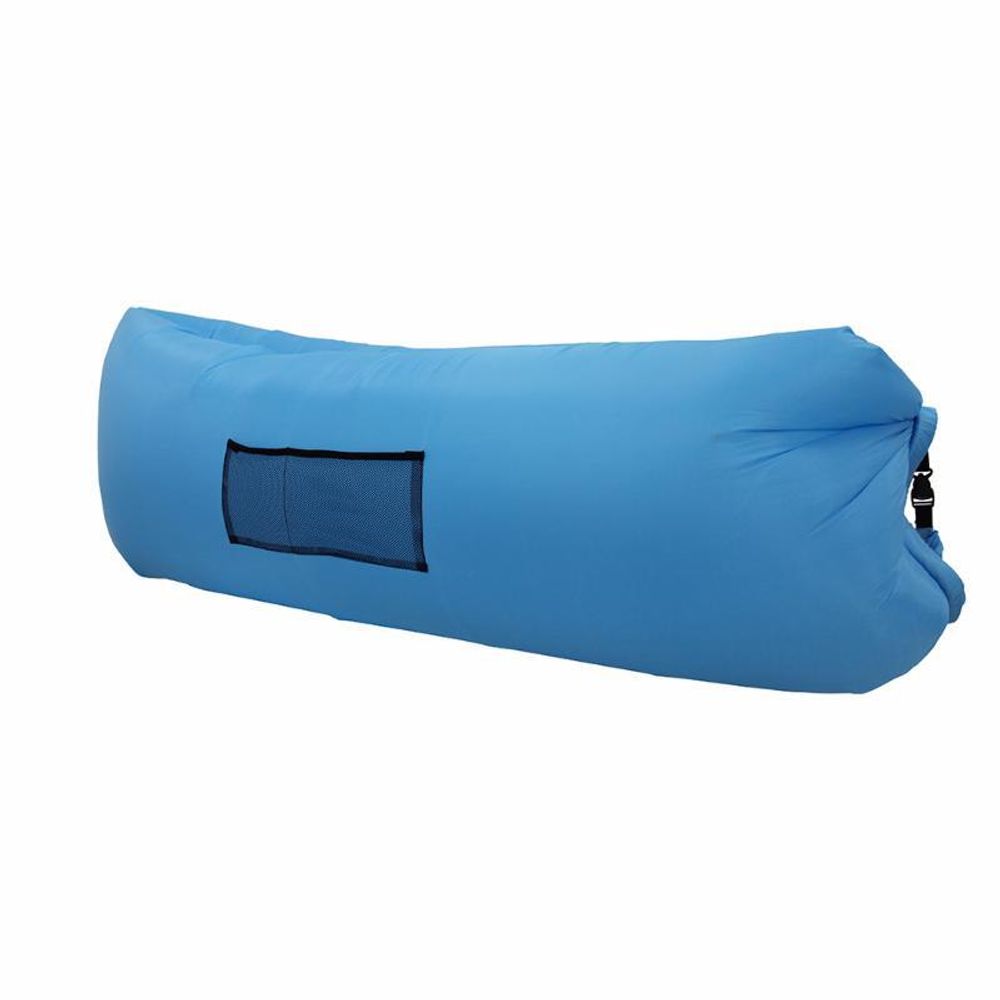 Надувной лежак Ламзак, голубой